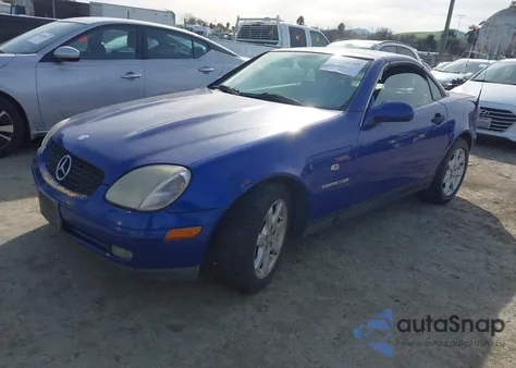 1999 Mercedes-Benz Slk 230 Kompressor z USA, uszkodzony, nr VIN WDBKK47F0XF100254